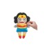 Schmidt Spiele Sorgenfresser Wonder Woman, Kuscheltier(mehrfarbig)