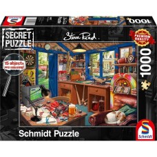 Schmidt Spiele Steve Read: Secret Puzzle - Vaters Werkstatt(1000 Teile)