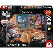 Schmidt Spiele Steve Read: Secret Puzzles - Im Ferienhaus(1000 Teile)