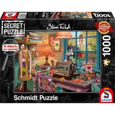 Schmidt Spiele Steve Read: Secret Puzzles - Im Nähzimmer(1000 Teile)