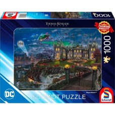 Schmidt Spiele Thomas Kinkade Studios: DC Comics Wayne Manor, Puzzle(1000 Teile)