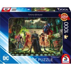 Schmidt Spiele Thomas Kinkade Studios: DC - The Justice League, Puzzle(1000 Teile)