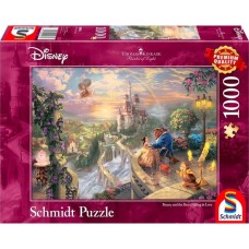 Schmidt Spiele Thomas Kinkade Studios: Disney Dreams Collection -Die Schöne und das Biest, Puzzle(1000 Teile)