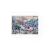 Schmidt Spiele Thomas Kinkade Studios: Disney - Die Schöne und das Biest, Zauberhafter Winterabend(Limited Christmas Edition, 1000 Teile)