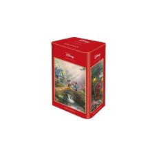 Schmidt Spiele Thomas Kinkade Studios: Mickey & Minnie in der Nostalgie Metalldose, Puzzle(500 Teile)