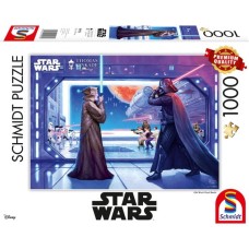 Schmidt Spiele Thomas Kinkade Studios: Star Wars - Obi Wan's letzter Kampf, Puzzle(1000 Teile)