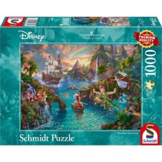Schmidt Spiele Thomas Kinkade: Painter of Light - Disney, Peter Pan, Puzzle(1000 Teile)