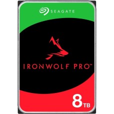 Seagate IronWolf Pro NAS 8 TB CMR, Festplatte(SATA 6 Gb/s, 3,5