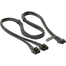 Seasonic 12VHPWR PCIe Adapter Kabel(schwarz, 0,75 Meter, Outlet)