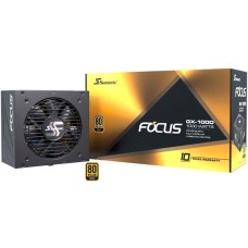 Seasonic FOCUS GX-1000 ATX3.0, PC-Netzteil(schwarz, 1x 12VHPWR, 3x PCIe, Kabel-Management, 1000 Watt)