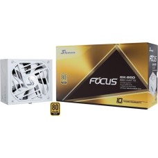 Seasonic FOCUS GX-850 850W ATX3.0 White Edition, PC-Netzteil(weiß, 1x 12VHPWR, 3x PCIe, Kabel-Management, 850 Watt)