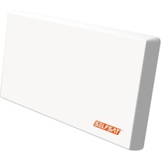 SelfSat H22DQ+ mit austauschbaren Quattro LNB, Antenne(weiß)