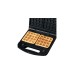 Severin 3in1 Sandwich-Toaster SA 2968, Sandwichmaker(schwarz/edelstahl, 1.000 Watt, mit 3 Platten-Sets)