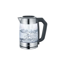 Severin Digital Glas Tee- und Wasserkocher WK 3477(edelstahl/schwarz, 1,7 Liter)