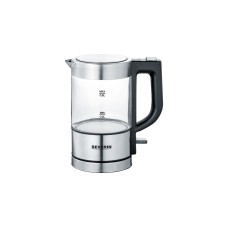 Severin Mini Glas-Wasserkocher WK 3472(edelstahl/schwarz, 0,5 Liter)