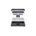 Severin PG 8562 Tischgrill mit Grillplatte, Elektrogrill(schwarz, 2.200 Watt)