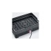 Severin PG 8562 Tischgrill mit Grillplatte, Elektrogrill(schwarz, 2.200 Watt)
