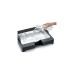 Severin PG 8562 Tischgrill mit Grillplatte, Elektrogrill(schwarz, 2.200 Watt)