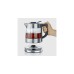 Severin Tee-/Wasserkocher Deluxe Mini WK 3473(edelstahl (gebürstet)/schwarz, 1,0 Liter)