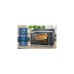 Severin Toastofen TO 2058, Mini-Backofen(schwarz/silber)