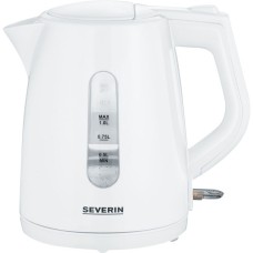 Severin WK 3411, Wasserkocher(weiß, 1,0 Liter)