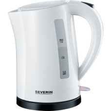 Severin WK 3494, Wasserkocher(weiß/schwarz, 1,5 Liter)