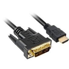 DVI(schwarz, 2 Meter, Single Link, 18+1)