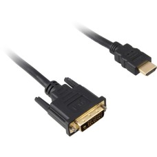 DVI-D (24+1)(schwarz, 1 Meter)