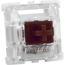 Sharkoon Gateron Pro Brown Switch-Set, Tastenschalter(braun/transparent, 35 Stück)