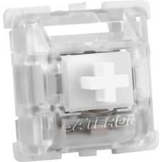 Sharkoon Gateron Pro White Switch-Set, Tastenschalter(weiß/transparent, 35 Stück)
