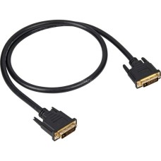 DVI-D (24+1)(schwarz, 1 Meter, Dual Link, 24+1)