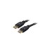Stecker) 4K(schwarz, 5 Meter)