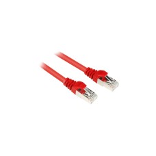 Sharkoon Patchkabel RJ45 Cat.6 SFTP(rot, 25 cm)