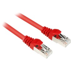 Sharkoon Patchkabel RJ45 Cat.6 SFTP(rot, 50 cm)