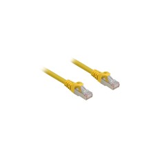 Sharkoon Patchkabel RJ45 Cat.6a SFTP(gelb, 1,5 Meter, LSOH (Halogenfrei))