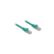 Sharkoon Patchkabel RJ45 Cat.6a SFTP(grün, 3 Meter, LSOH (Halogenfrei))