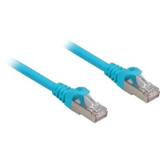 Sharkoon Patchkabel RJ45 Cat.6a SFTP(blau, 2 Meter, LSOH (Halogenfrei))