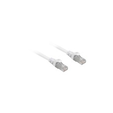 Sharkoon Patchkabel RJ45 Cat.6a SFTP(weiß, 50 cm, LSOH (Halogenfrei))