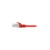 RJ45 Stecker CAT.6 S/FTP(rot, 1,5 Meter)