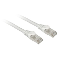 Sharkoon Patchkabel SFTP, RJ-45, mit Cat.7a Rohkabel(weiß, 2 Meter)