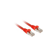 Sharkoon Patchkabel SFTP, RJ-45, mit Cat.7a Rohkabel(rot, 1 Meter)