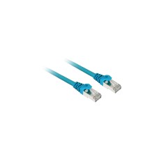 Sharkoon Patchkabel SFTP, RJ-45, mit Cat.7a Rohkabel(blau, 5 Meter)