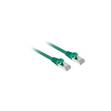 Sharkoon Patchkabel SFTP, RJ-45, mit Cat.7a Rohkabel(grün, 50cm)
