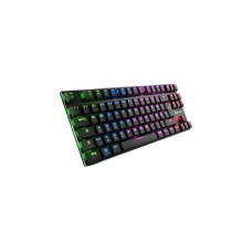 Sharkoon PureWriter TKL RGB, Gaming-Tastatur(schwarz, DE-Layout, Kailh Choc Low Profile Red, Outlet)