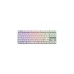 Sharkoon PureWriter TKL RGB, Gaming-Tastatur(weiß, US-Layout, Kailh Choc Low Profile Red)