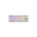 Sharkoon PureWriter TKL RGB, Gaming-Tastatur(weiß, DE-Layout, Kailh Choc Low Profile Blue)