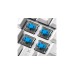 Sharkoon PureWriter TKL RGB, Gaming-Tastatur(weiß, DE-Layout, Kailh Choc Low Profile Blue)