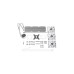 Sharkoon S90 RGB White AIO 360mm, Wasserkühlung(weiß)
