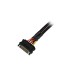Sharkoon SATA Y-Stromkabel, Y-Kabel(schwarz, 20cm)