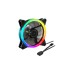 Sharkoon SHARK Blades RGB Fan, Gehäuselüfter(schwarz)